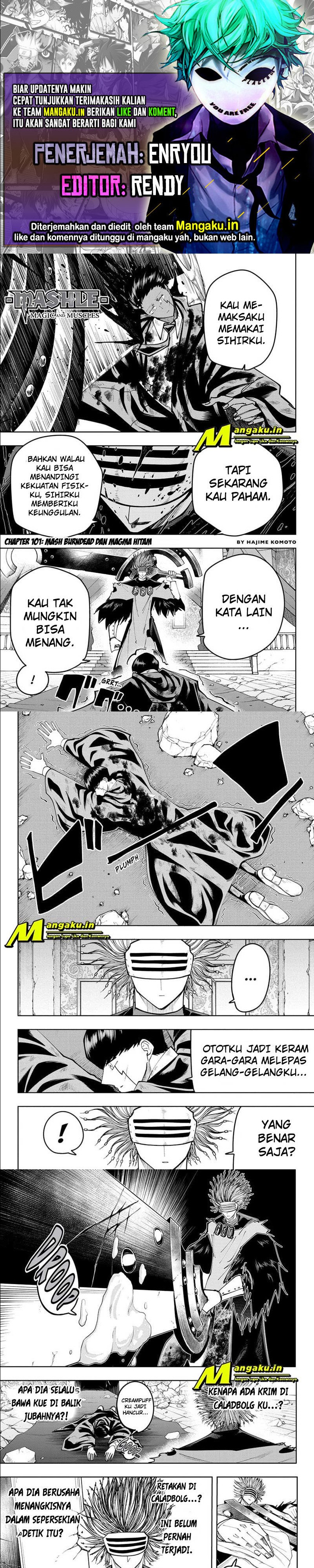 Mashle Magic and Muscles Chapter 101 Bahasa Indonesia